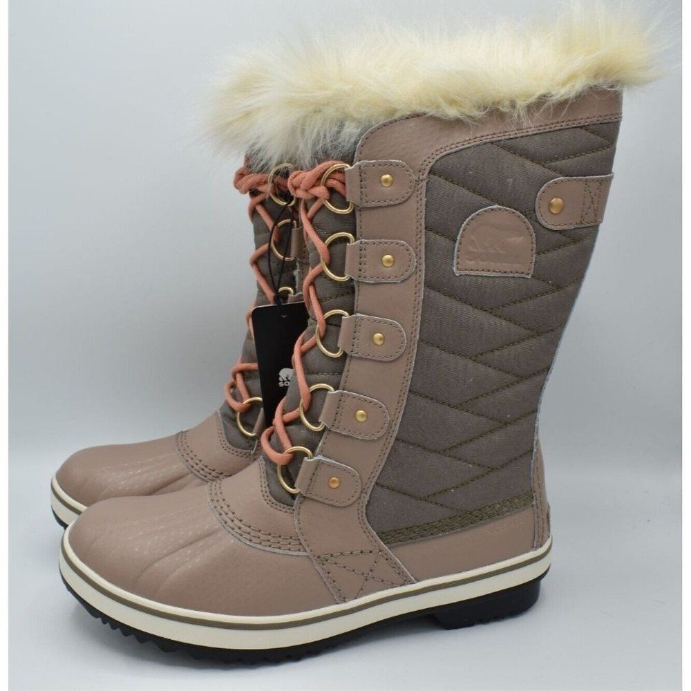 Sorel Womens Size 9 Tofino II Faux Fur Lined Waterproof Insulated Snow Boots